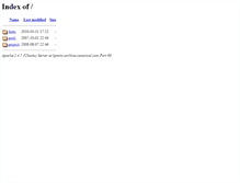 Tablet Screenshot of hpmini.archive.canonical.com