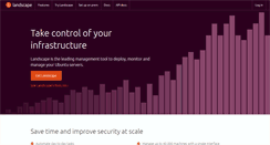 Desktop Screenshot of landscape.canonical.com