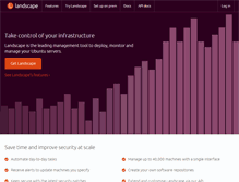 Tablet Screenshot of landscape.canonical.com